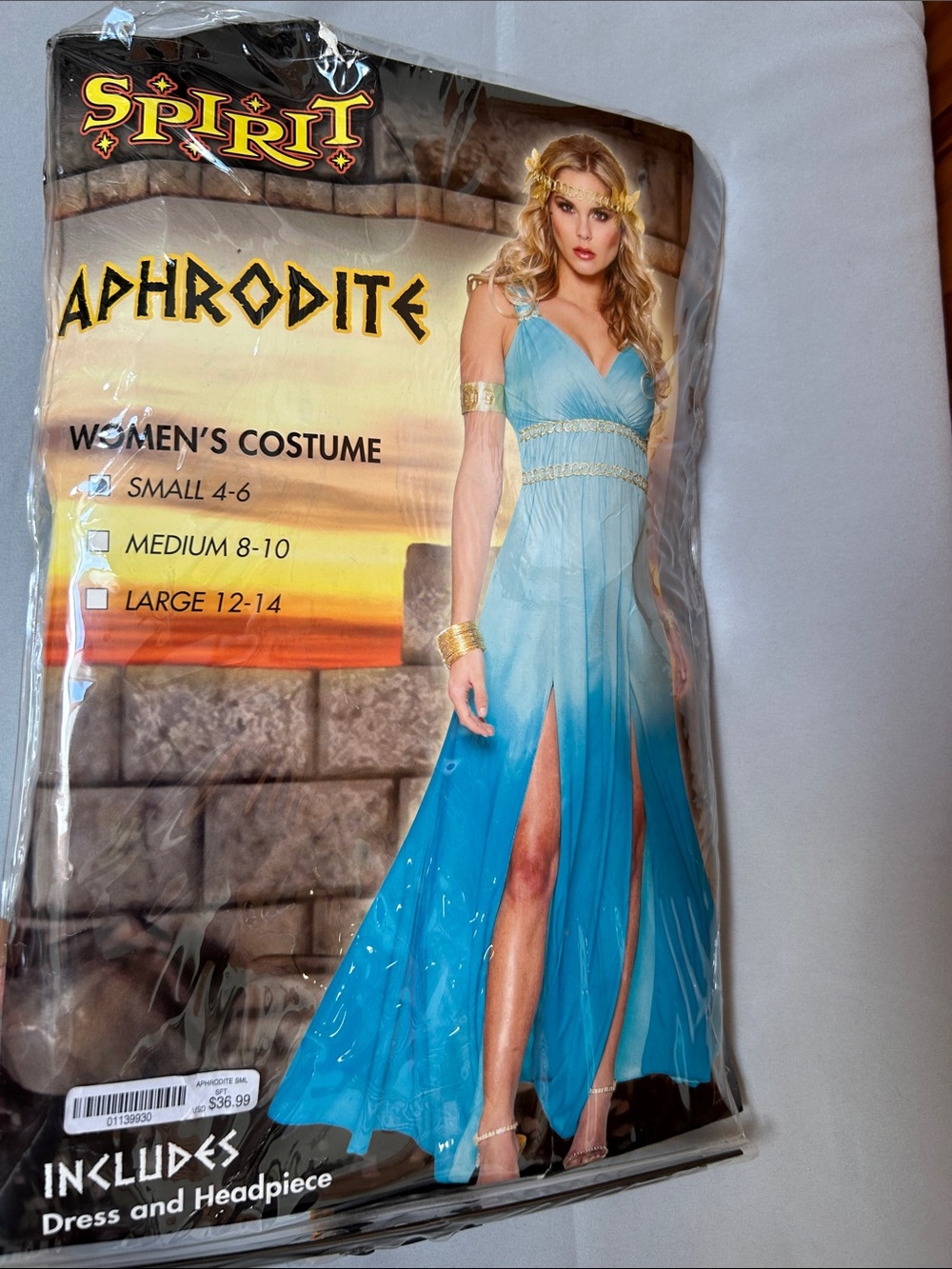 Women’s Aphrodite Halloween Costume small
